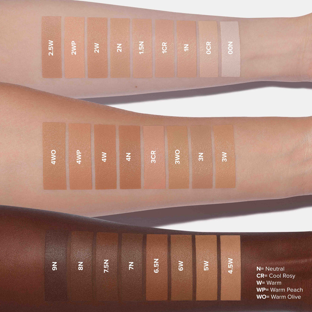 2W | Impeccable Blurring Second-Skin Matte Foundation Arm Swatch